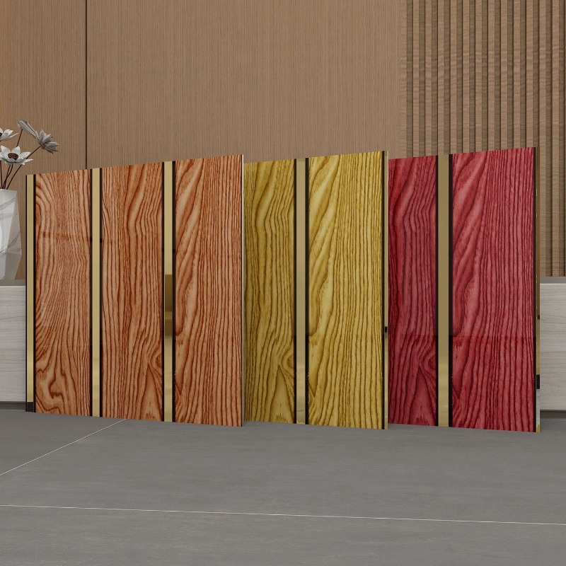 Pvc Panel Background - Luksusowe panele ścienne z imitacją drewna