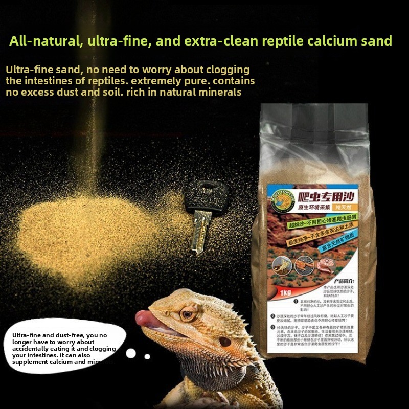 Piasek kalczowy dla gadów, pod – Calcium Powder Reptile recenzja i cena