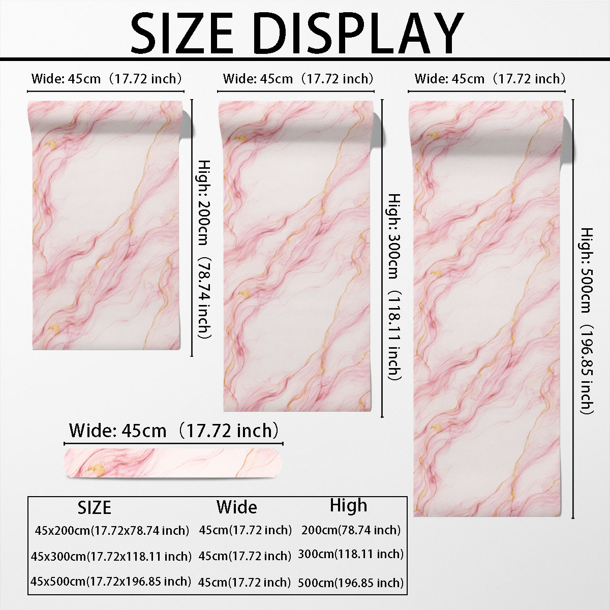 1 szt. Imitacja marmuru, samop – Pvc Panel Background recenzja i cena