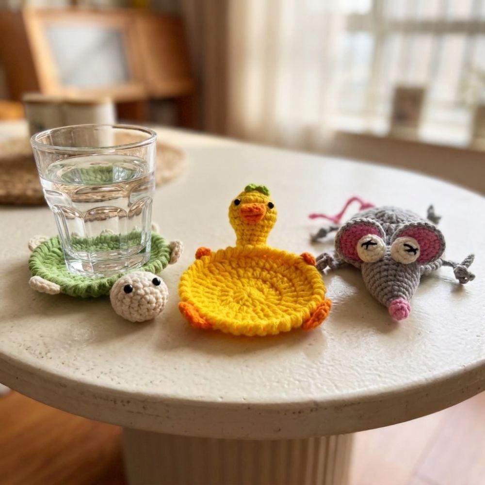 Zabawna szydełkowa podkładka p – Water Dish Reptile recenzja i cena